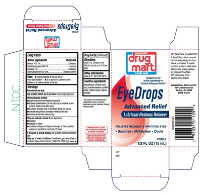 Discount Drug Mart Eye Drops Advanced Relief (Discount Drug Mart Eye Drops Advanced Relief 15ml)